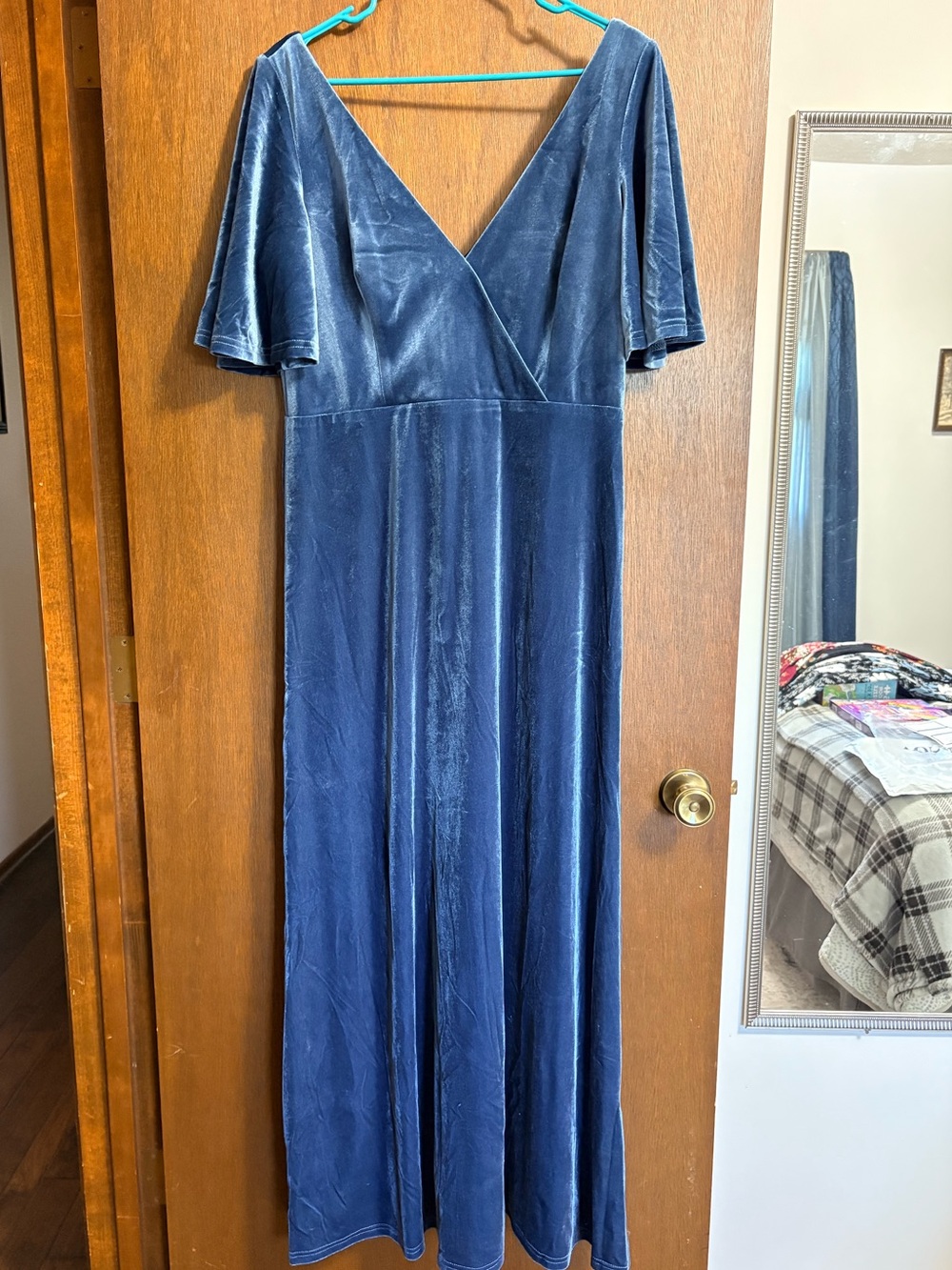 Beautiful velvet dress